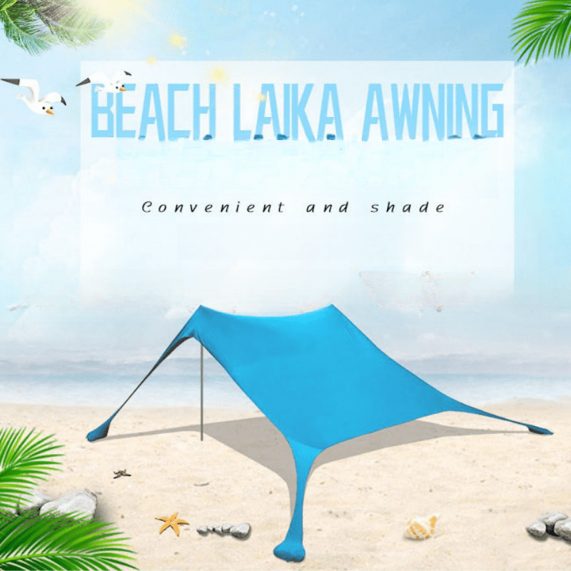 

Outdoor Beach Canopy Camping Tent, Sunshade Canopy, Sun Proof Ride, Cool Shelter, Fishing Tent