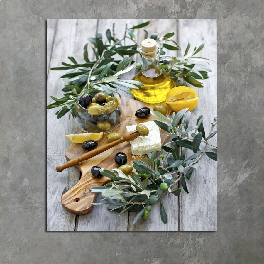 

1pc Olive Oil Poster For Home Decoration, Living Room Bedroom Bathroom Kitchen Cafe Office Decoration, Perfect Gift, Wallpaper, Wall Art, Cafe Bar Hotel Restaurant Decor