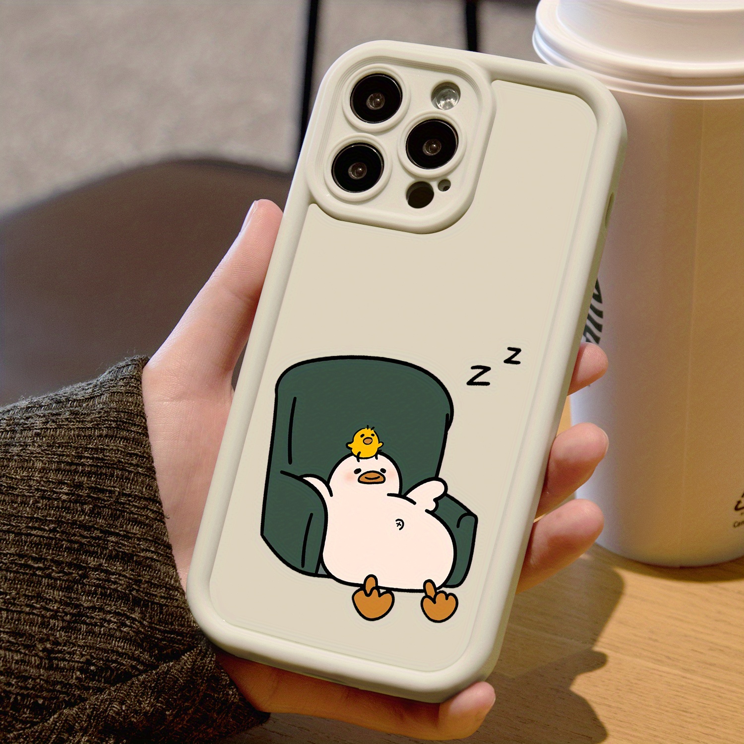 Cartoon Cute Duck Phone Case For Iphone 15pro 15promax 15 15plus 14pro ...