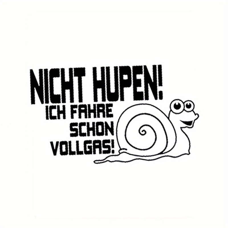 Humorous Snail-themed Stickers For Cars, Motorcycles, And Vehicles, Perfect For Decorating Windows, Toolboxes, Guitars, And Scooters