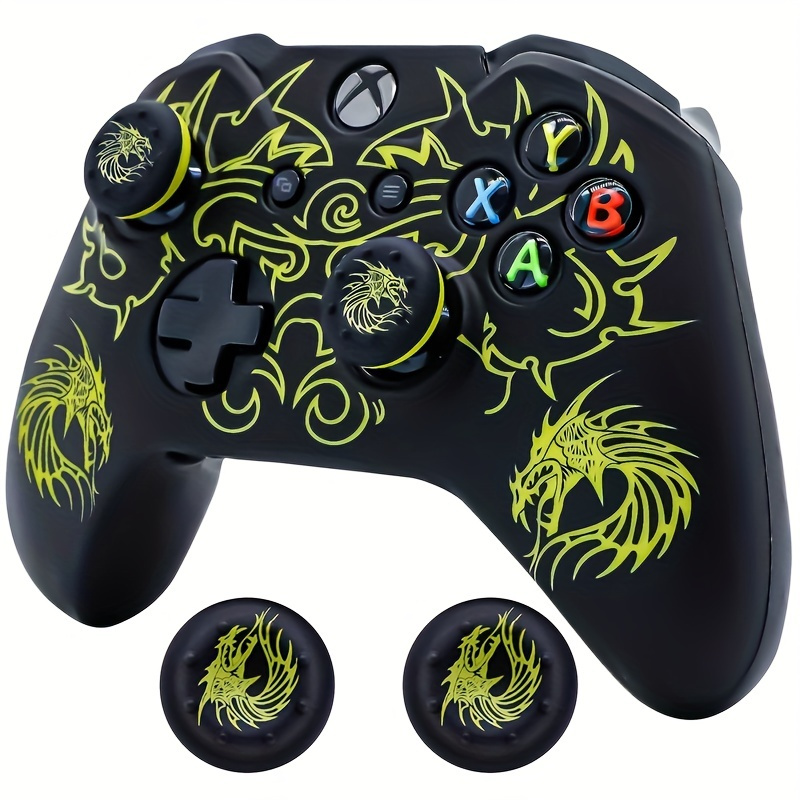

For 1 Controller Silicone Protector – Anti-slip Sleeve, Comfort Grip, With 2 Thumb Stick Covers