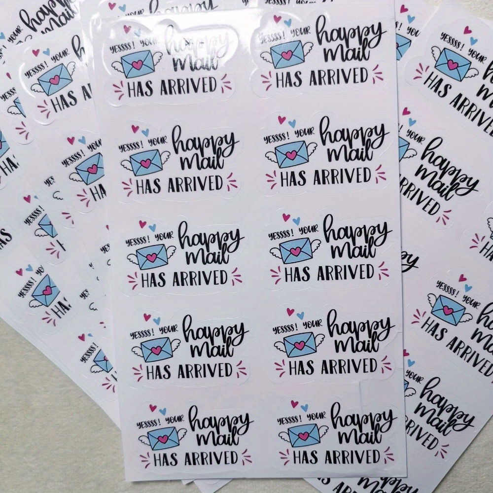 Image of 100pcs, 1.9inch Funny Stickers, Online Retailers Shop Owners Order Packages Labels Small Business Thank You Sticker Envelope Seals