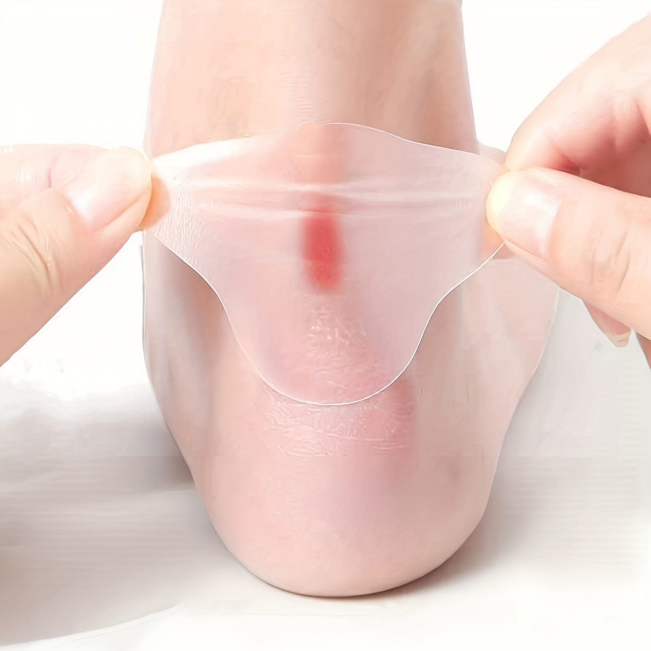 20pcs Gel Heel Protectors, Adhesive Pads for Heel Liners, Shoes Stickers, Foot Care Cushion