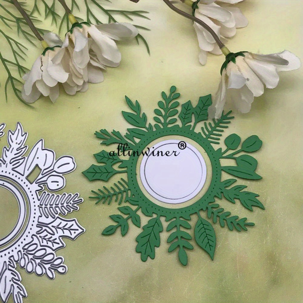 ꕤ︎︎カッティングダイꕤ︎︎花のリースᵕ̈* （あすぴー様専用 父の日  