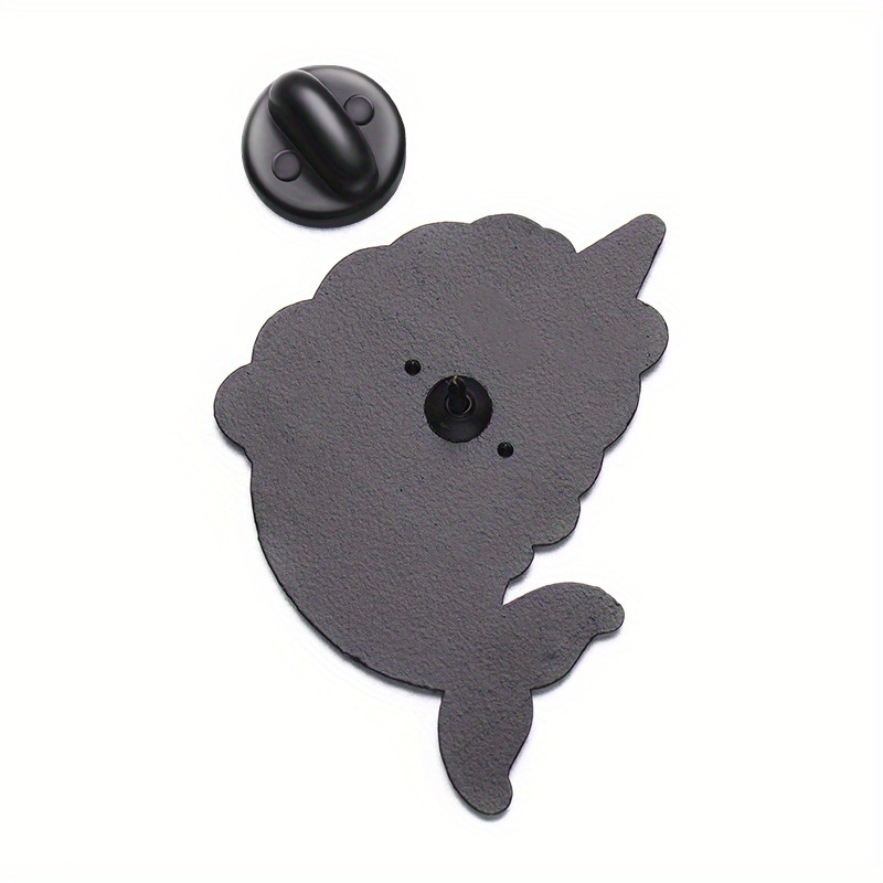 Cute Animal Cartoon Brooch Girls Mermaid Cat Donut Sloth - Temu