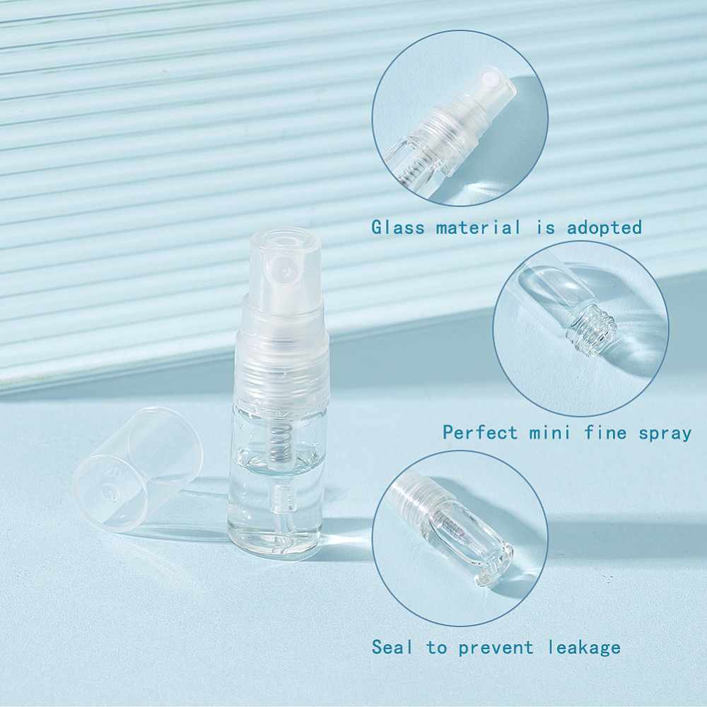 40pcs 2ml glass mini spray bottles set fine mist perfume Temu Brazil