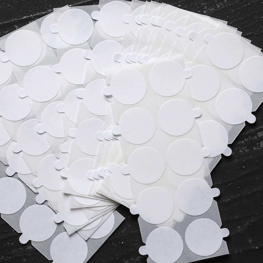 100pcs Double-sided Adhesive Dots For Wax Seal Stamp Kit, 1 Inch Adhesive Wax Seal Back For Fire Paint Sealing Stickers Double-sided Stickers, Craft Adhesive Waxing, Envelope Stickers Seal Diy Tools