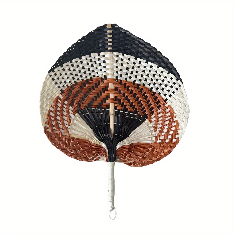 Bamboo Woven Handmade Fan Summer Fan Literary Cooling Fan Creative Handheld Fan