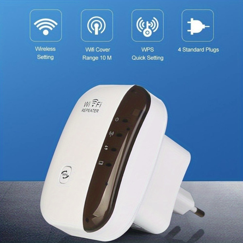 1 个 wifi 扩展器信号增强器，最高 2640 平方英尺 最新一代无线互联网中继器，带以太网端口的远程放大器，接入点，一键设置， 兼容 100g 287125988 详情 3