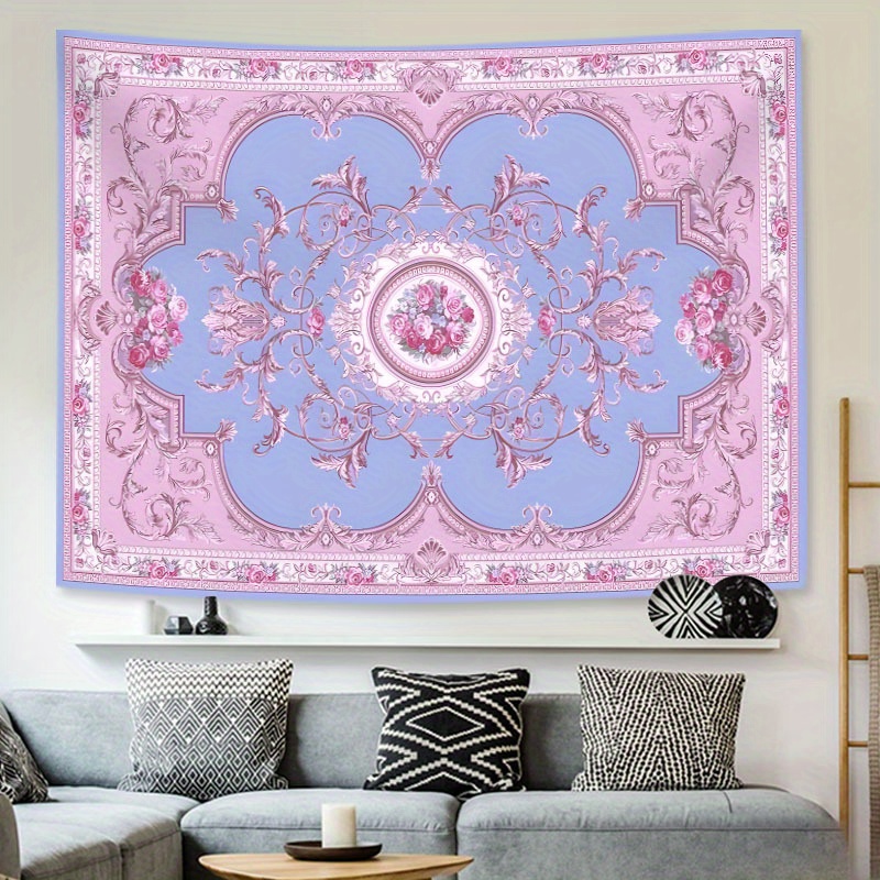 

Bohemian Style Polyester Wall Hanging Tapestry: 90g, 79*59inch, Bedroom Bedside, Photography Background, Dorm Party Decor, Gift For Women, Girls, Friends