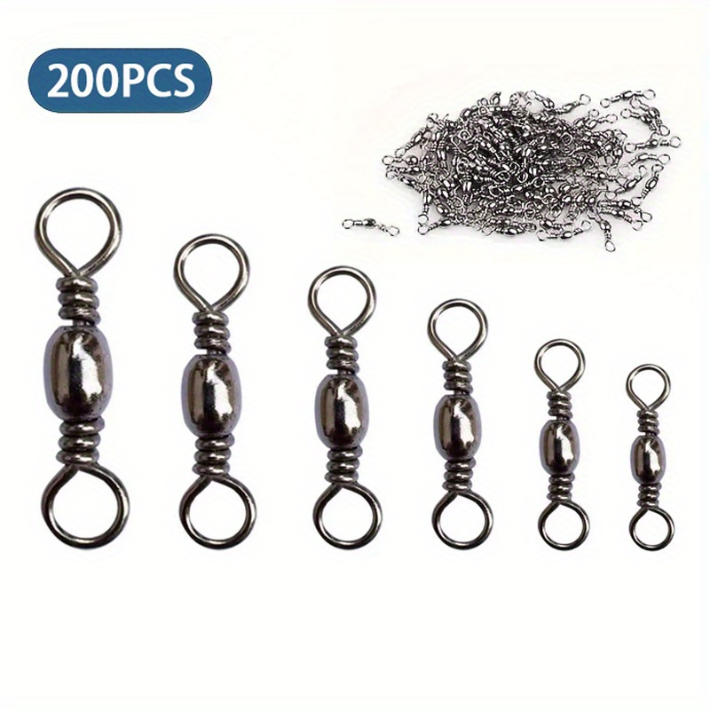 9km 3 way Fishing Swivels Fishing Barrel Swivels T shape - Temu