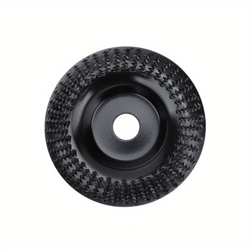 Image of 4-inch Wood Disc, Steel Polishing Wheel "wood Grinding And Carving Tool, Durable Steel Material Suitable For Wood Polishing And Grinding