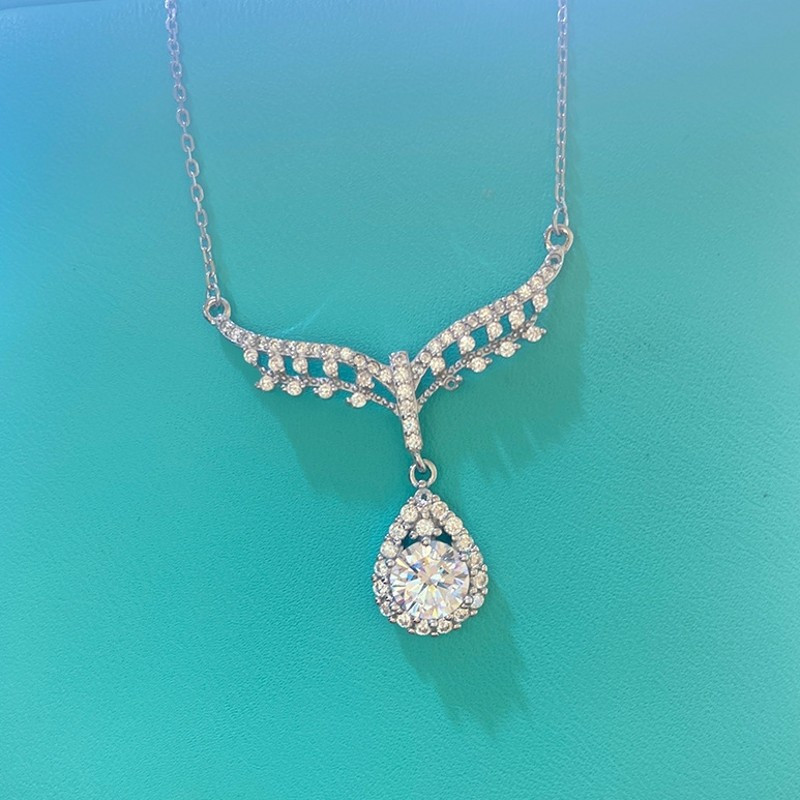  s925 3ct drop pendant for for anniversaries day 0 details 0