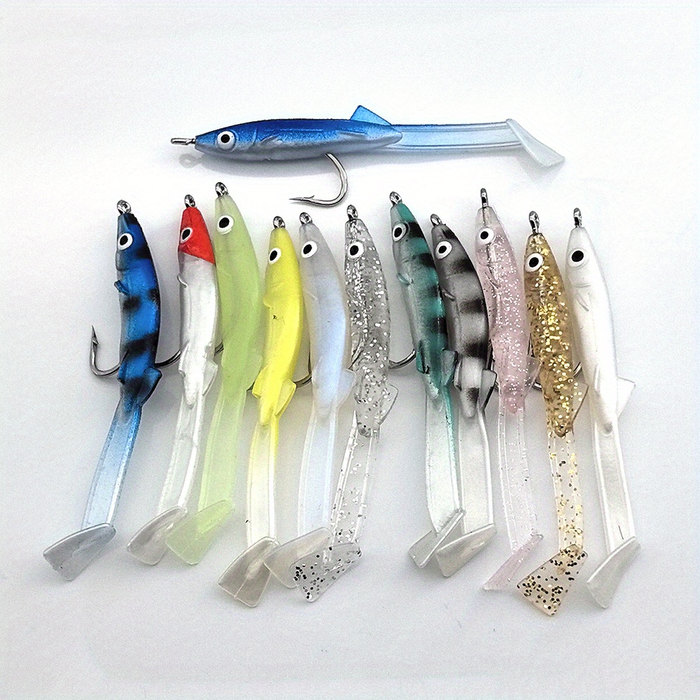 8cm 3 15in eel style lure soft bait 12 colors t - Temu