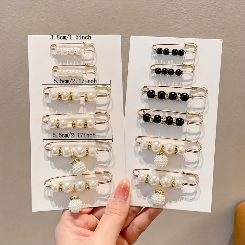 Set Of 12 Adjustable Waist Pins For Skirts And Trousers - A Fashionable And Functional Waist Adjustment