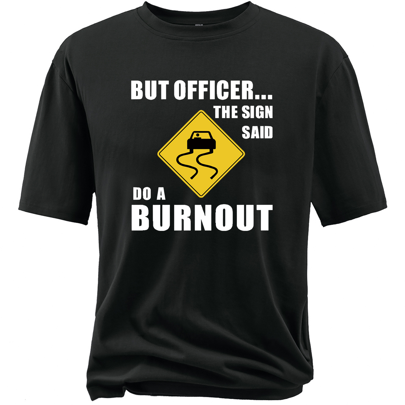 

Plus Size Men's T-shirt, "" Graphic Print Short Sleeve Tees For Males