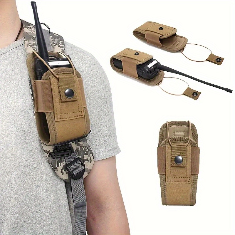 

Portable Walkie Talkie Holster, Bag For Climbing