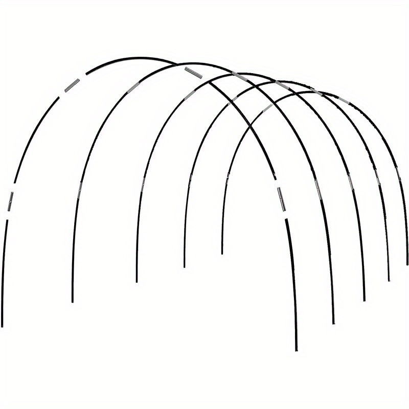 

18/30pcs, Garden Hoops For Greenhouse, Adjustable 23.6in-35.4in Width 55.2in Height, Stable Tunnel Support Frame For Garden, Yard, Agriculture, Patio Greenhouse Use