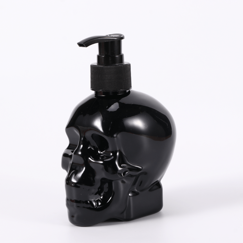 1pc Pet Plastic Bottle 350ml Head Head Shampoo Body Wash Liquid Refill Cosmetic Bottle