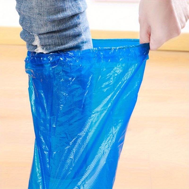 1Pair Waterproof Rain Shoe Covers for Adults on Rainy Days, Anti-Slip Thickened Shoe Covers