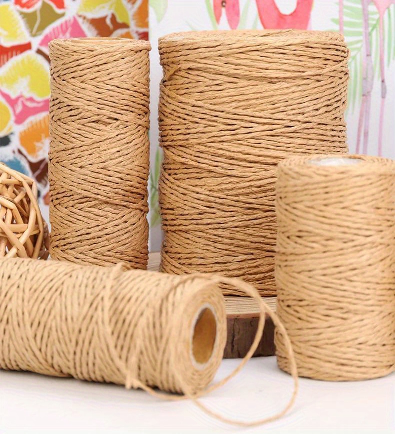 Rafia Glorex In Rotolo - 100 M, Grigio, Per Artigianato E Composizioni Floreali - Foto 5