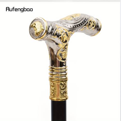 flower cane 93cm elegant gentleman crosier knob stick alloy fashionable aid for men durable and for cosplay party