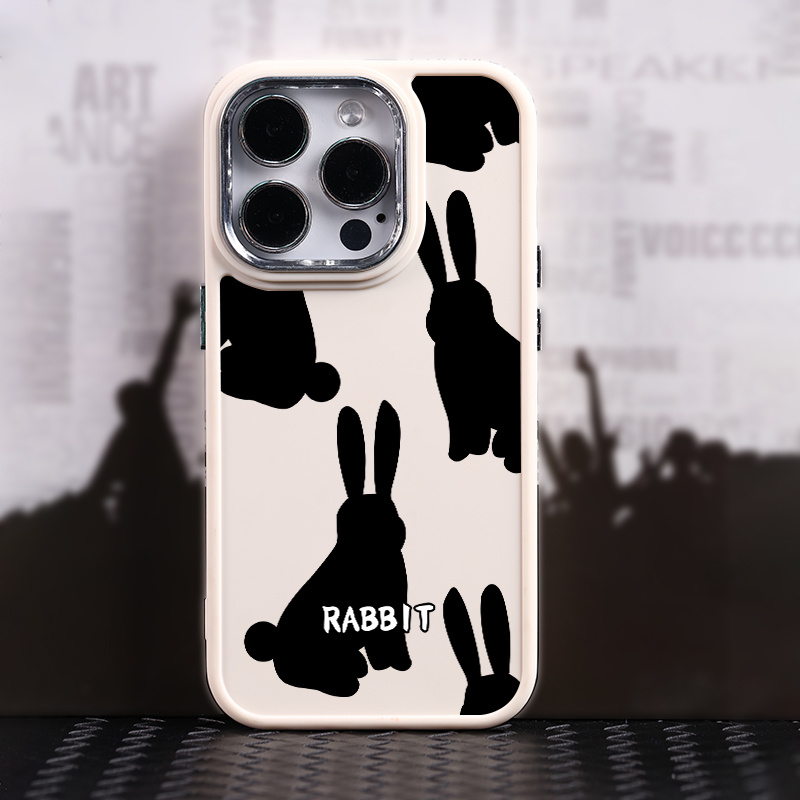 luxury vintage silicone rabbit phone case 11 12 13 14 Temu South