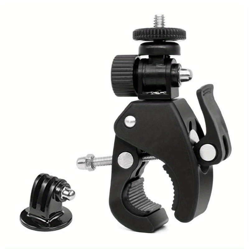 

For Gopro Hero 12/11/10/9 Bicycle Motorcycle Handlebar Handle Clamp Bar Mount For 6 Insta Accessory