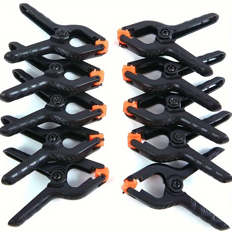 

5/10pcs 2- Clamps Set, Abs Jigs, - Diy Woodworking For Wood, , And Model Kits