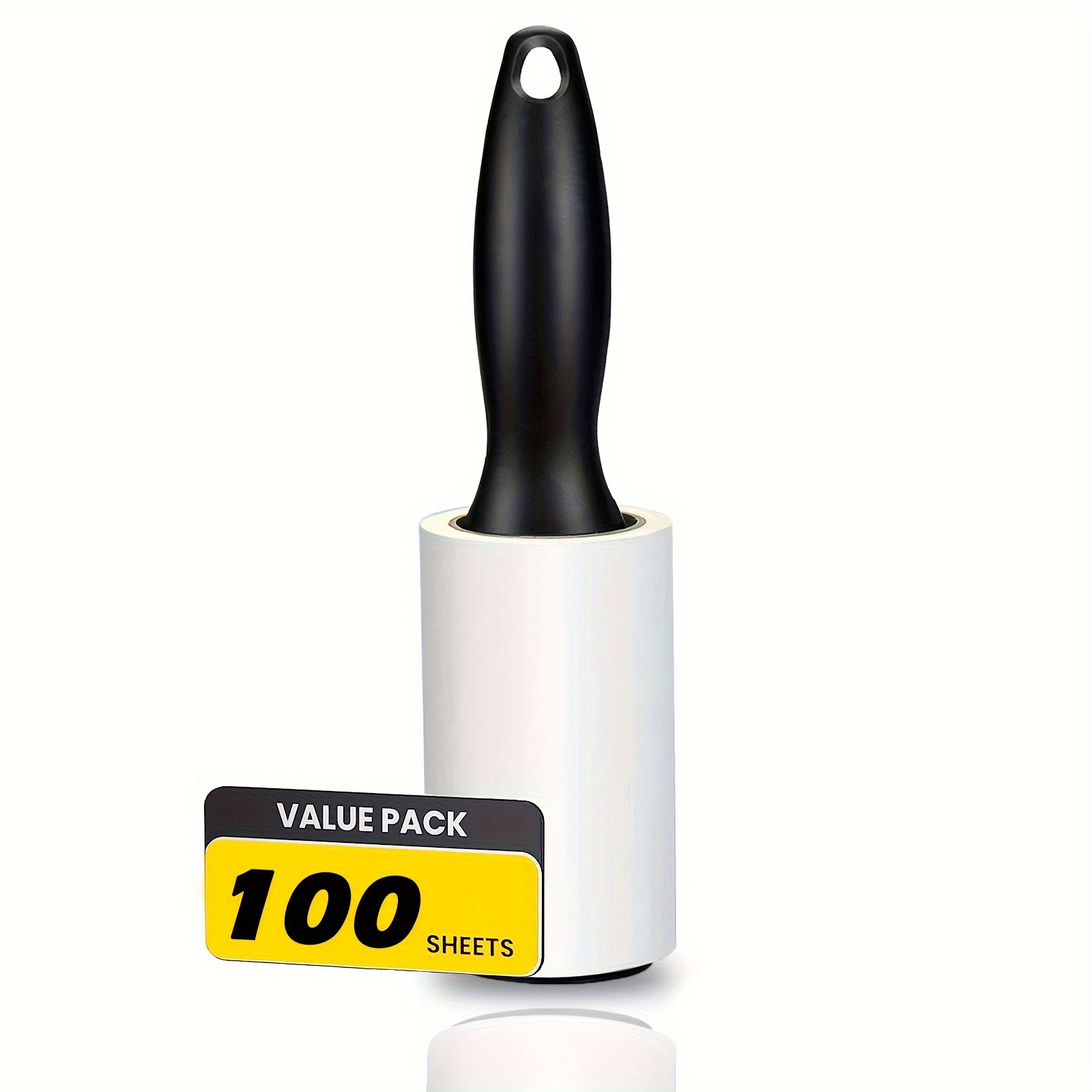 100 Sheets/roller, Pet Hair Remover Lint Roller - Extra Sticky for Clothes, Furniture, And Carpet - Easily Removes Dog And Cat Hair