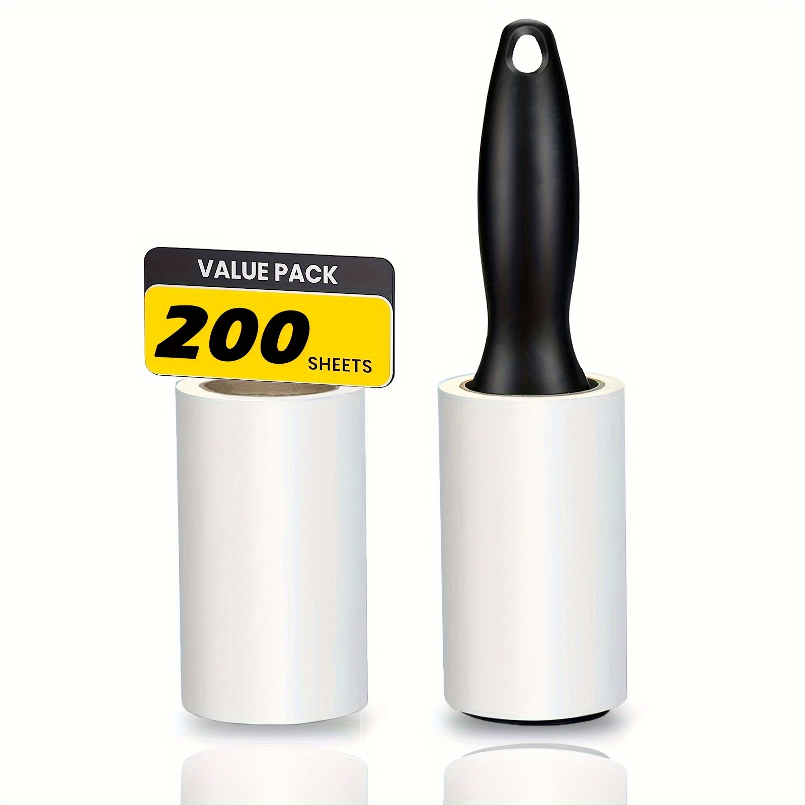 100 Sheets/roller, Pet Hair Remover Lint Roller - Extra Sticky for Clothes, Furniture, And Carpet - Easily Removes Dog And Cat Hair