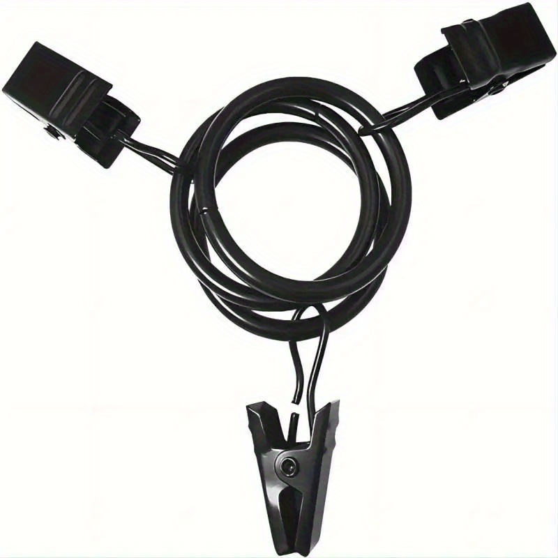 E-shop 10/20 Stück Metallvorhangringe Mit Clips, Vorhanghängerclips, Gardinenclips Mit Ringen, Vorhangringe Passen Für Durchmesser 5/8 Zoll