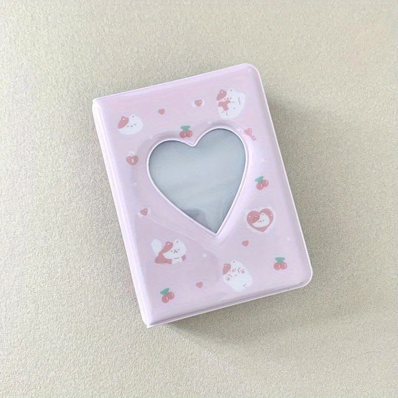 kawaii mini photo album 3 inch kpop card binder - Temu