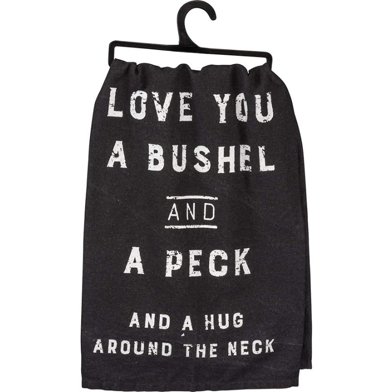 

' & A Peck' Kitchen Towel - , Machine Washable Polyester Dish Cloth For Home , 18x26 Inches