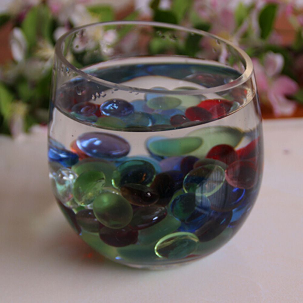 40 Billes De Verre Lumineuses 16mm – Multicolores – Pour Jeux, Aquarium, Décoration – Idée Cadeau Enfant