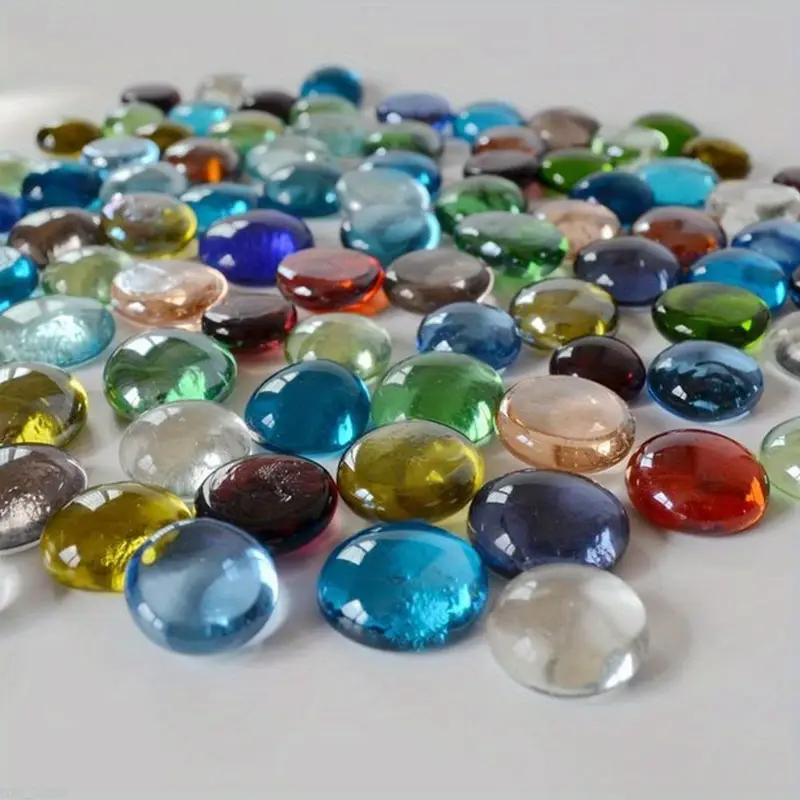 HAKACC Lot de 85 billes en verre, colorées, dans une boîte en fer blanc, jeu de billes pour enfants, décoration de plantes HAKACC Lot de 85 billes en verre, colorées, dans une boîte en fer blanc, jeu de billes pour enfants, décoration de plantes