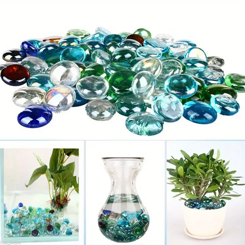 Verre pour billes, pour collection d'* de jeu de billes, remplissage de vase, décoration d'aquarium, cadeau de Noël, pour courses de billes et jeux de course Couleur aléatoire Verre pour billes, pour collection d'* de jeu de billes, remplissage de vase, décoration d'aquarium, cadeau de Noël, pour courses de billes et jeux de course Couleur aléatoire