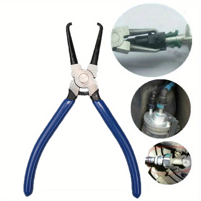 TEMU High-carbon Steel Joint Clamping Pliers - Durable, For Filter & Hose Removal In Cars