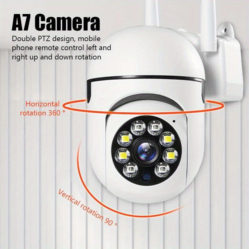 Xy 3820 Outdoor Wireless Security Wifi Monitoring Camera Ai - Temu