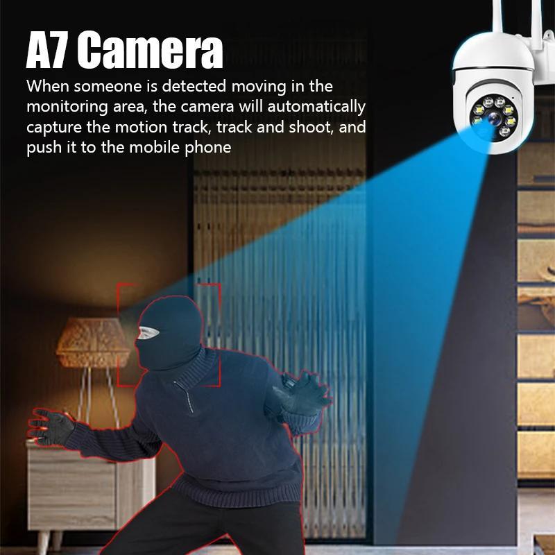 Xy 3820 Outdoor Wireless Security Wifi Monitoring Camera Ai - Temu