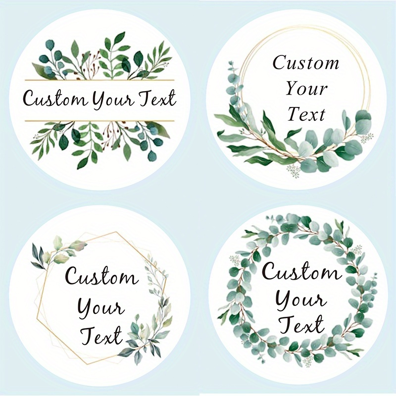 

Customized Self-adhesive Circular Stickers, Price Tags, Customized Wedding Paper Boxes, Packaging, Birthday Parties, Cute