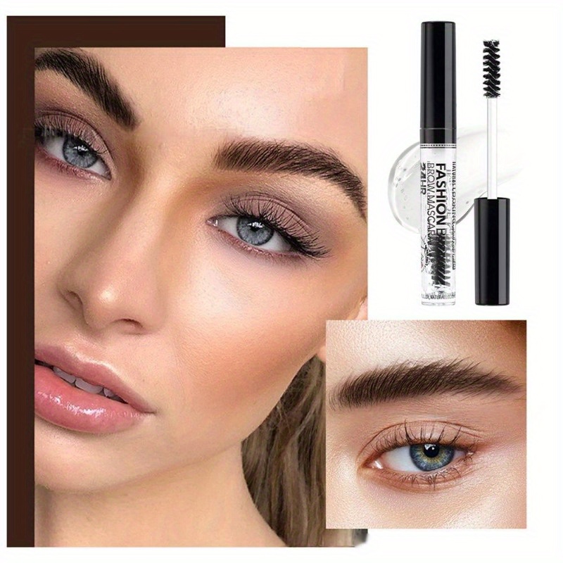 

1pc Eyebrow Styling Gel Waterproof And Sweatproof Makeup Beginners Eyebrow Gel Tinted Fixer Eyebrow Transparent