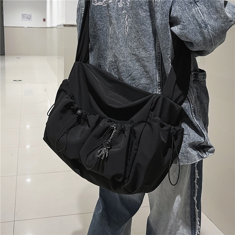 

1pc Fashion Couple Shoulder Bag, Trendy Simple Crossbody Bag