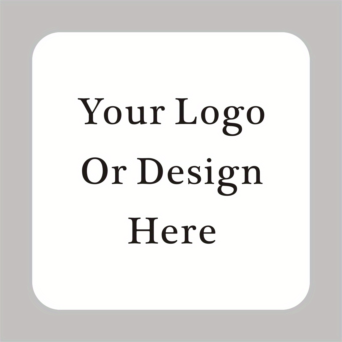 

Round Corner Square Personalized Stickers For Every Occasion, Customized Logos For Weddings, Birthdays, Baptisms 1.57inch