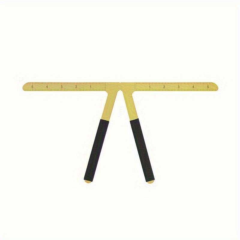 Image of 1pc Metal Eyebrow Ruler Tool Point Positioning Balance Eyebrow Tattoo Ruler 9 Eyebrow Shapes Eyebrow Drawing Tool
