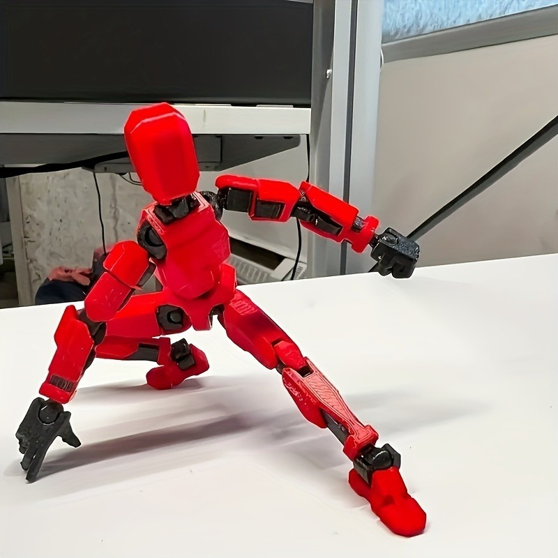 

1pc, Action Figure 3d Printed Multi-jointed Movable, Multi-joint Action Figure Diy Figure 13 Action Figure, Birthday Gifts Father's Day Gifts For Him