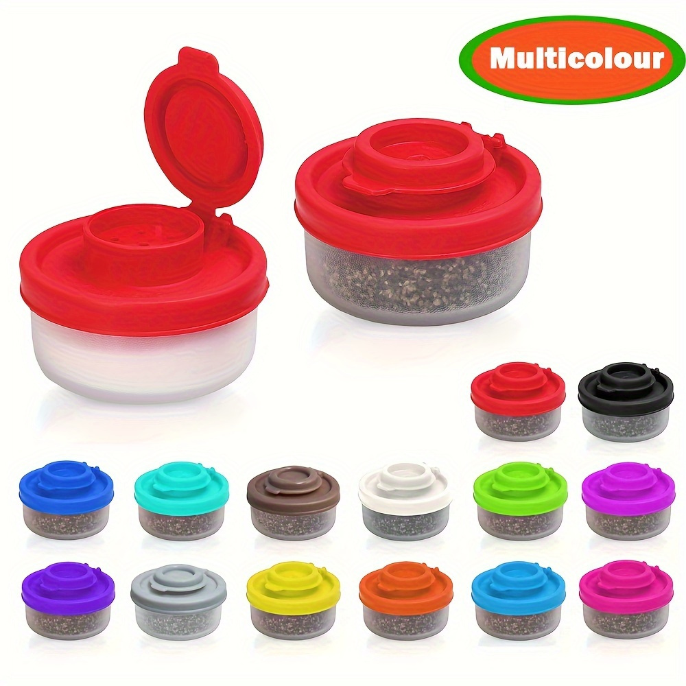 Mini Salz- Und Pfefferstreuer Set – 4 Stück 14 Ml Glas Mit Edelstahldeckeln, Inkl. Trichter, Gold