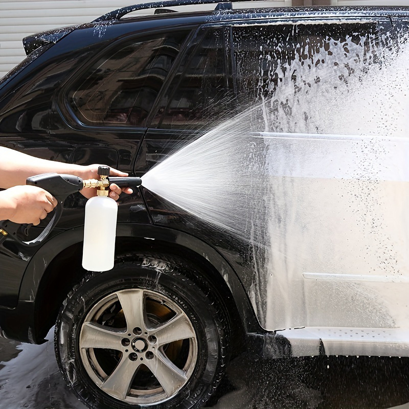 

Versatile High-pressure Car Wash Spray - Plastic, Essential Auto Maintenance Accessory