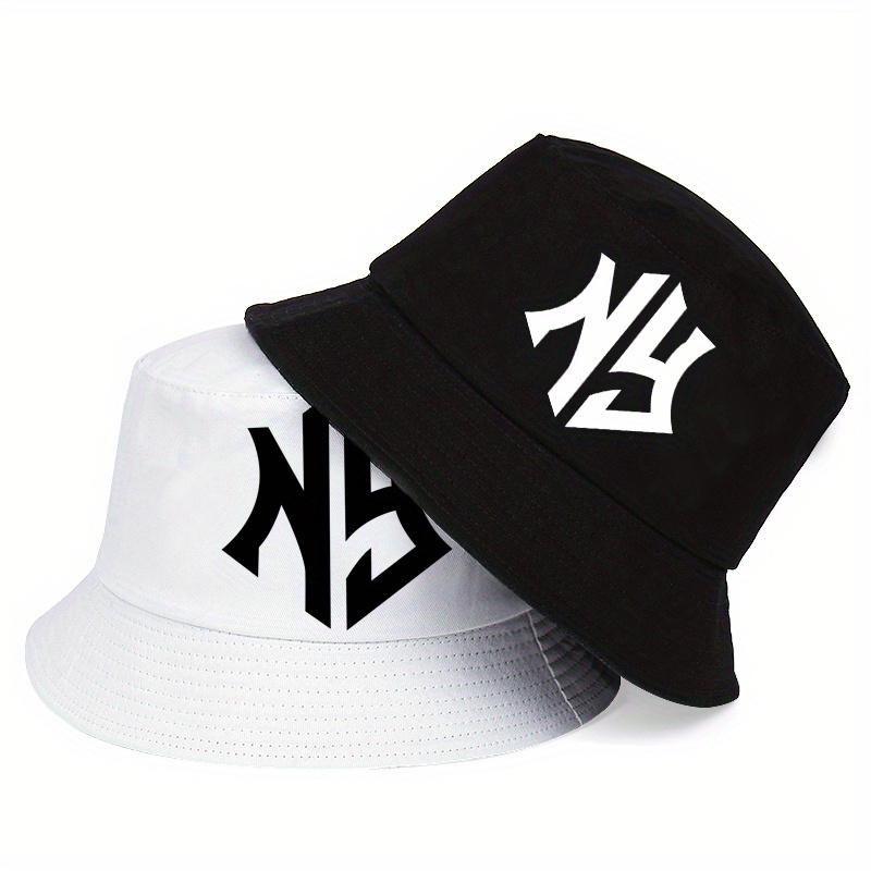 

Stylish Hip-hop Fisherman Cap For Men - Double-sided Printed Travel Bucket Cap