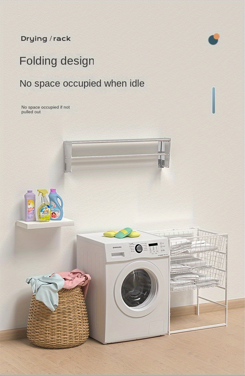 1pc towel clothes drying rack home folding adjustable radiator hanging rack   and storage supplies for bathroom balcony Product details 1